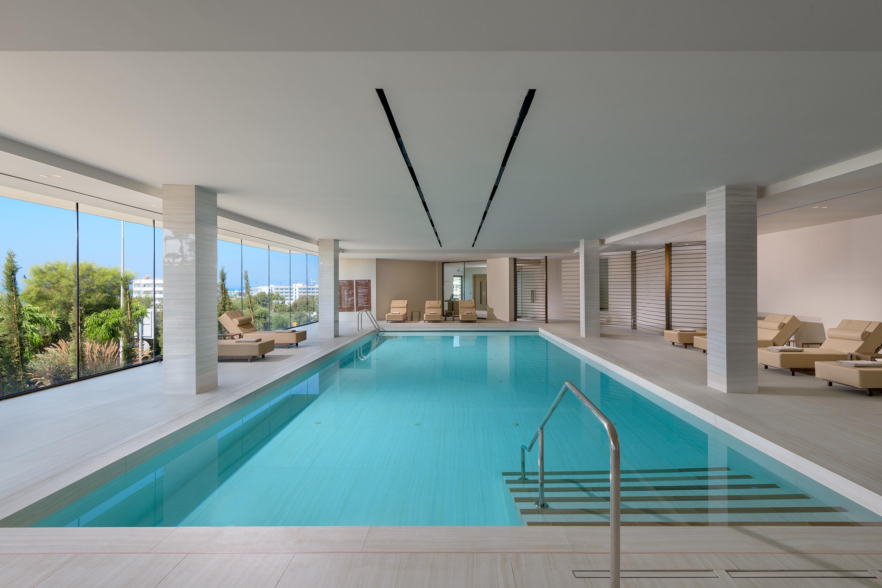 Amarande (Adults Only) Hotel Айя Напа Екстериор снимка The pool at the hotel