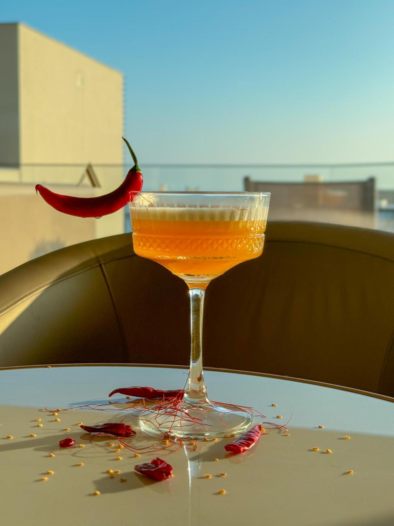 Amarande (Adults Only) Hotel Айя Напа Екстериор снимка A chili pepper garnish