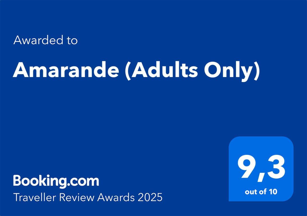 Amarande (Adults Only) Hotel Айя Напа Екстериор снимка Booking.com Traveller Review Awards 2025